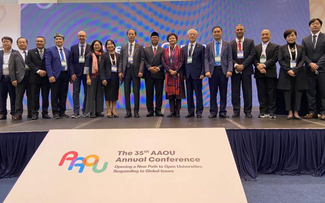 COL at AAOU: “New path for open universities: Responding to global issues”