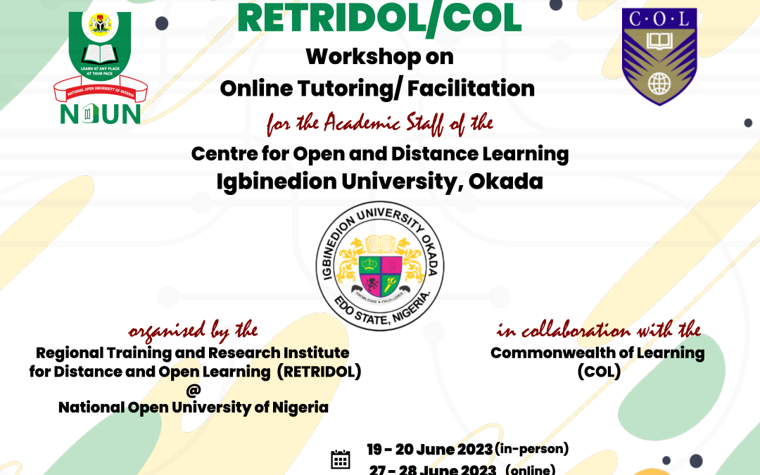 Workshop on Online Tutoring/Facilitation