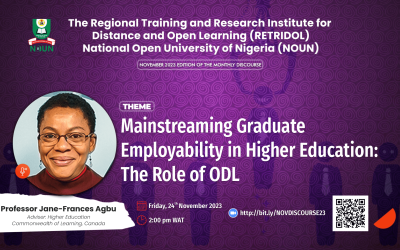 Mainstreaming Graduate Employability in Higher Education: The Role of ODL