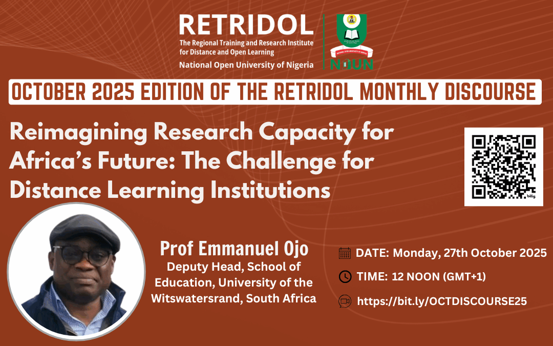 Reimagining Research Capacity for Africa’s Future: The Challenges for Distance Learning Institutions