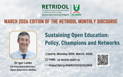 Sustaining Open Education: Policy, Champions and Networks